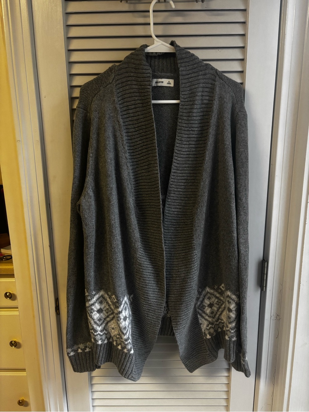 Grey Hollister Sweater - Comfortable Everyday Fit